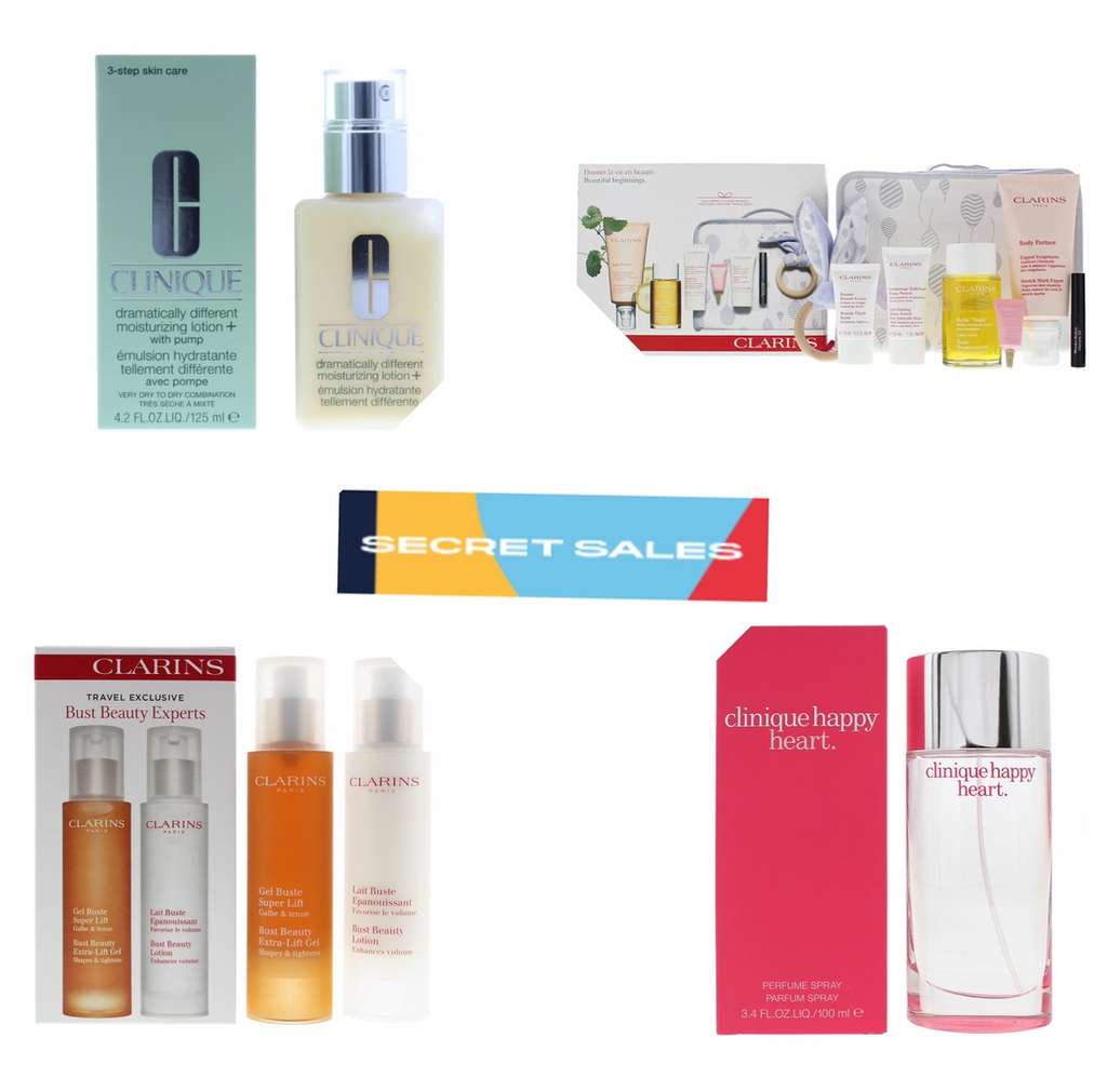 Up to 70% Off Clarin's & Clinique Sale + Extra 15% off with code